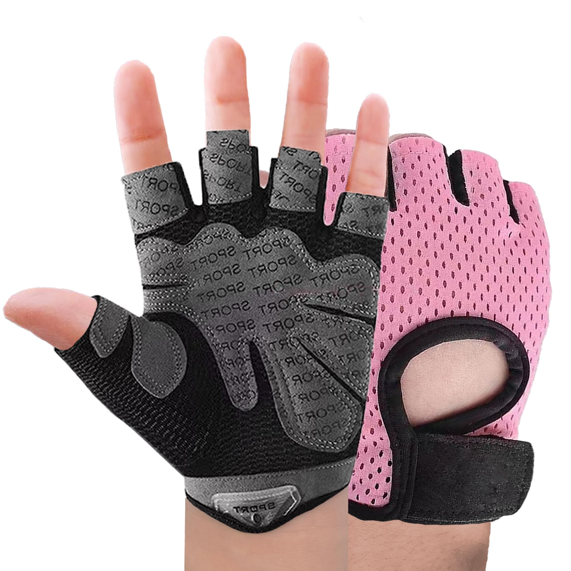 Anti-Slip Workout Gloves for Exercise